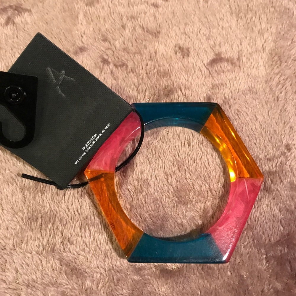 Free Press Siracusa Bracelet geometric hexagon